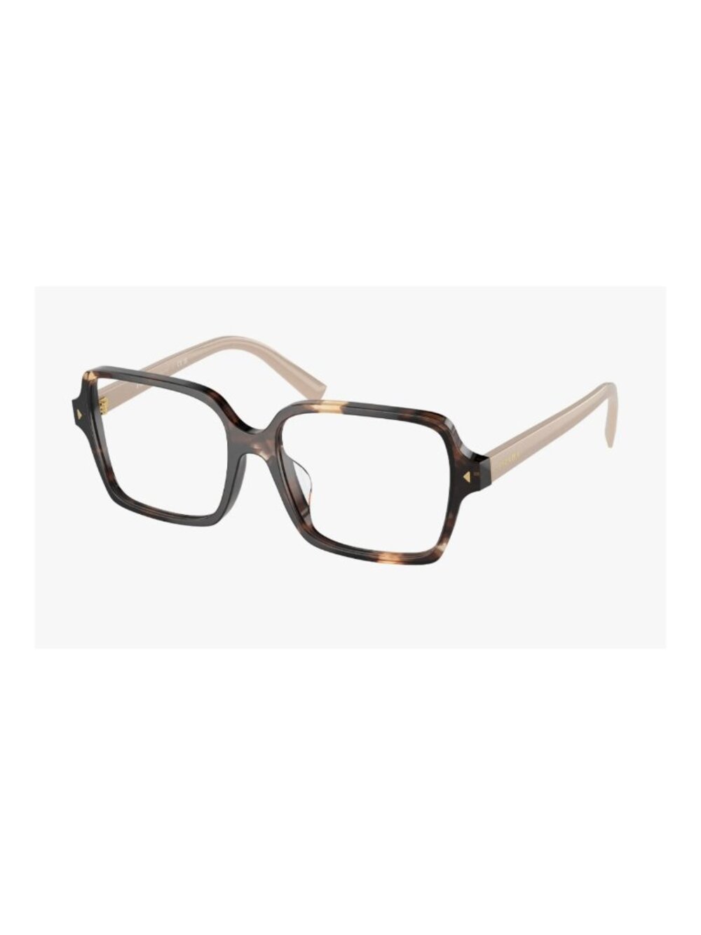 Prada PRA02V 07R1O1 51Eyeglasses Frames Havana Caramel Beige 51-17 145